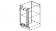 PG-B18FHD Pewter Green Base Full Height Door Cabinet 18"W × 34 1/2"H × 24"D