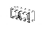 SW-W3615 Shaker White Wall Cabinet 36"W × 15"H × 12"D